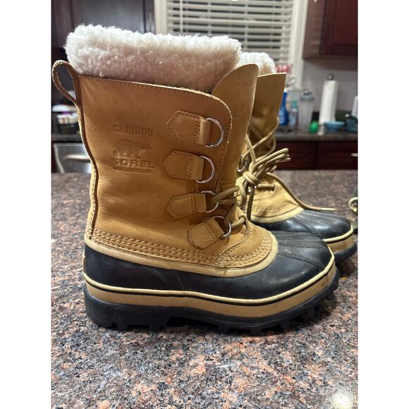 Sorel Women's Caribou Waterproof Boot Size 7 - Picture 2 of 11